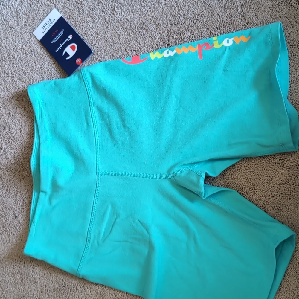 Champion blue shorts size s new with tags